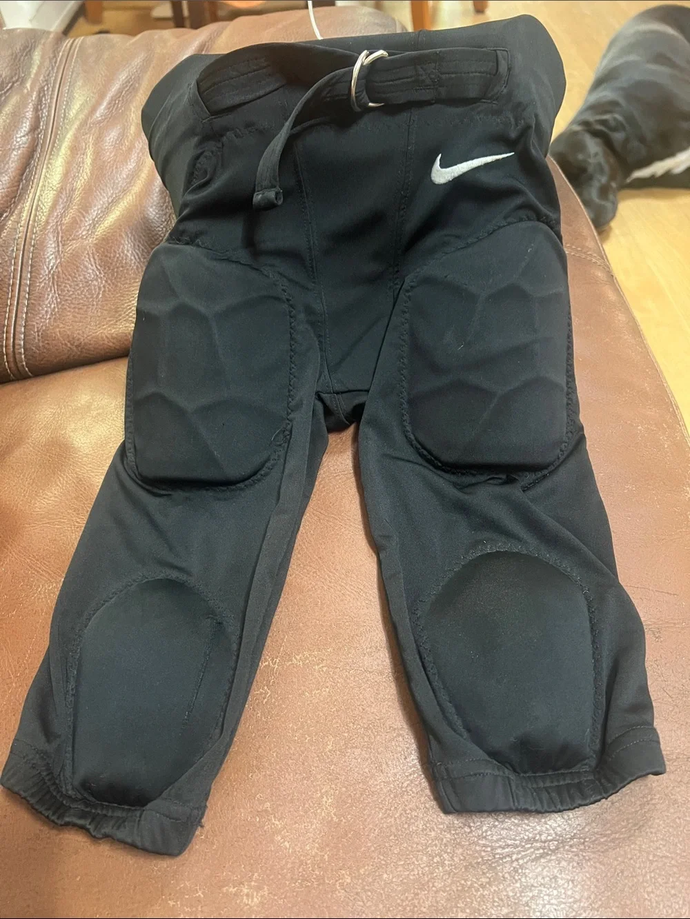 Nike Black Padded Kids Football Pants
